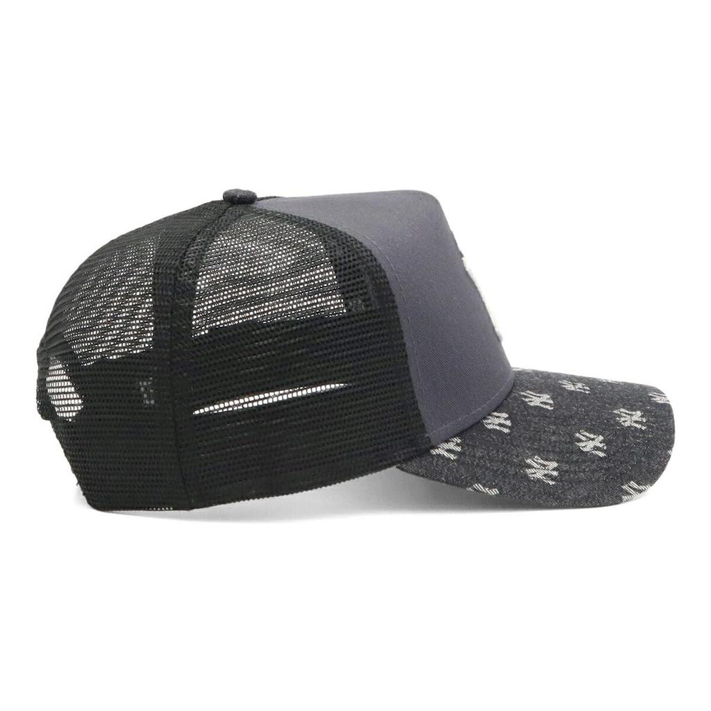 New Era Mesh Cap 9FORTYA-FRAME MLB Monogram Jacquard NY BlackChrome FREE 940AFTR MLB JAQ NEYYAN BLK CHR 14388617 NER36C9040