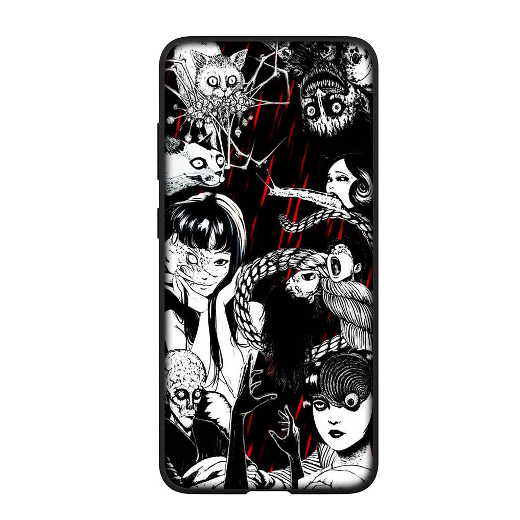 for Samsung Galaxy S25 S24 S23 iPhone 17 16 15 Xiaomi Redmi Note 14 13 12 11 Plus Pro Max XR A57 Phone Case Anime Tomie Cartoon Junji Ito OPPO Huawei