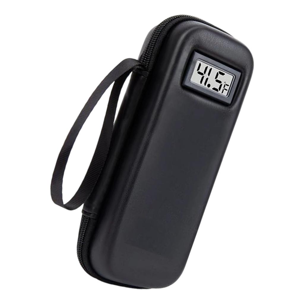 Tragbare isolierte Kühltasche mit digitaler Temperaturanzeige für Outdoor-Reisen, Camping, Notfallgebrauch