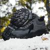 Men's Shoes Winter Outdoor Sports High-top Shoes Thickened Non-slip Warm Northeast Snow Hiking Mountaineering Velvet Snow Boots