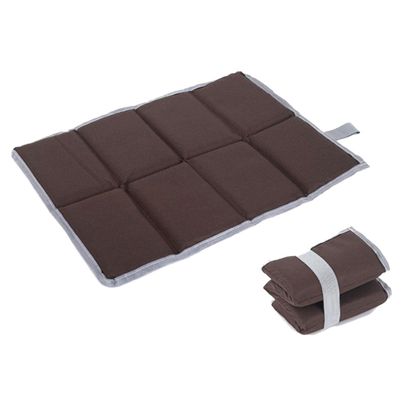 

Складной коврик для кемпинга на открытом воздухе, водонепроницаемый, для походов, пикника, путешествий, прочный. коричневый