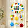 Birthday Hanging Charms for Boys & Girls - Balloon Decorations for Family Parties & Ceremonies