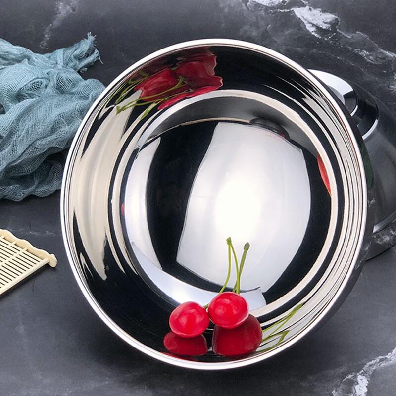 NHZHIW 304 Stainless Steel Double-Layer Insulated Bowl