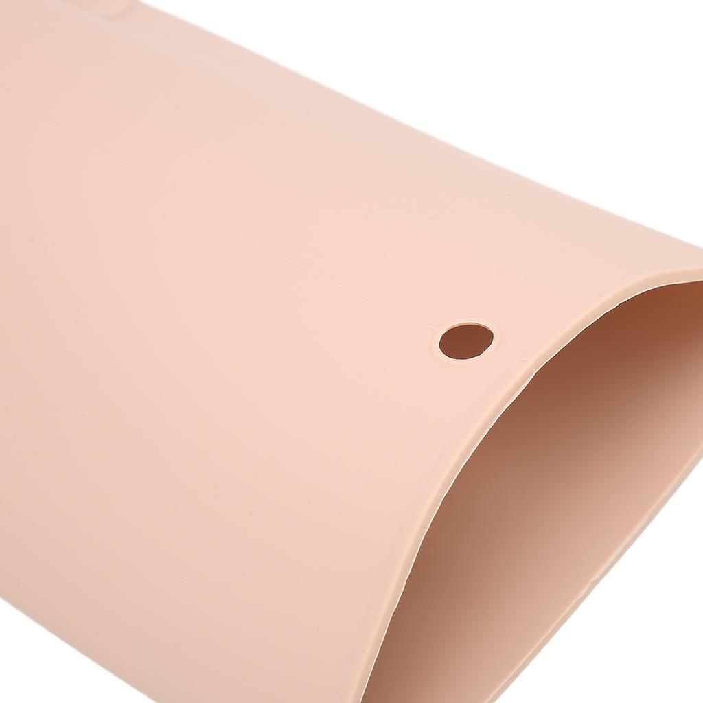 Cooking Pinch Mitts Silicone Finger Protector Heat Resistant Hair Removal Wax Pot Holder Gloves (Pink)