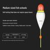 Nipple Anti-Flow Eye-Catching Short Fishing Float for Shallow Water and Small Fish