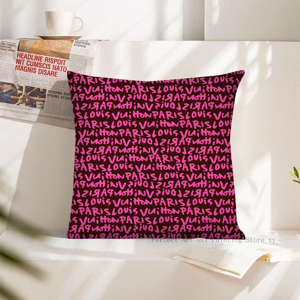 Pillow Case Square Pillow Cushion Cover Bedroom Sofa Room Decoration Casual J-JuicyS C-CoutureS Pillow Cover