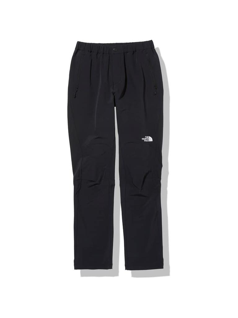 The North Face Alpine Light Size L Women's Pants, Water-Repellent, Stretch, Anti-Static, Black,