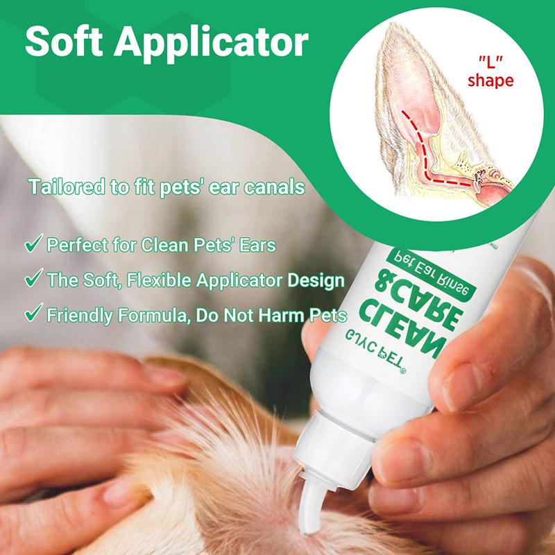Cross-border Cat & Dog Ear Wash: Ear Drops Cleaning Solution for Pets