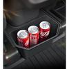 For Tesla Model Y Juniper TPE Rear Center Console Storage Box Organizer Box with Cover Trash Can Under Seat Car Accessories