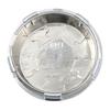 4x For Wheel Center Cap Universal Rim Chrome Hub Cap 60mm No Logo Silver Base