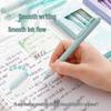 Quick-Drying Purple Click Pen for Students - High Aesthetic, Ideal for Primary and Middle School Use, Neutral Ink with ST Pen Tip