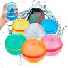 Swimming Pool Reusable Water Balloons Refillable Water Balloon Quick Fill Self Sealing Water Bomb Splash Balls for Kids Gifts