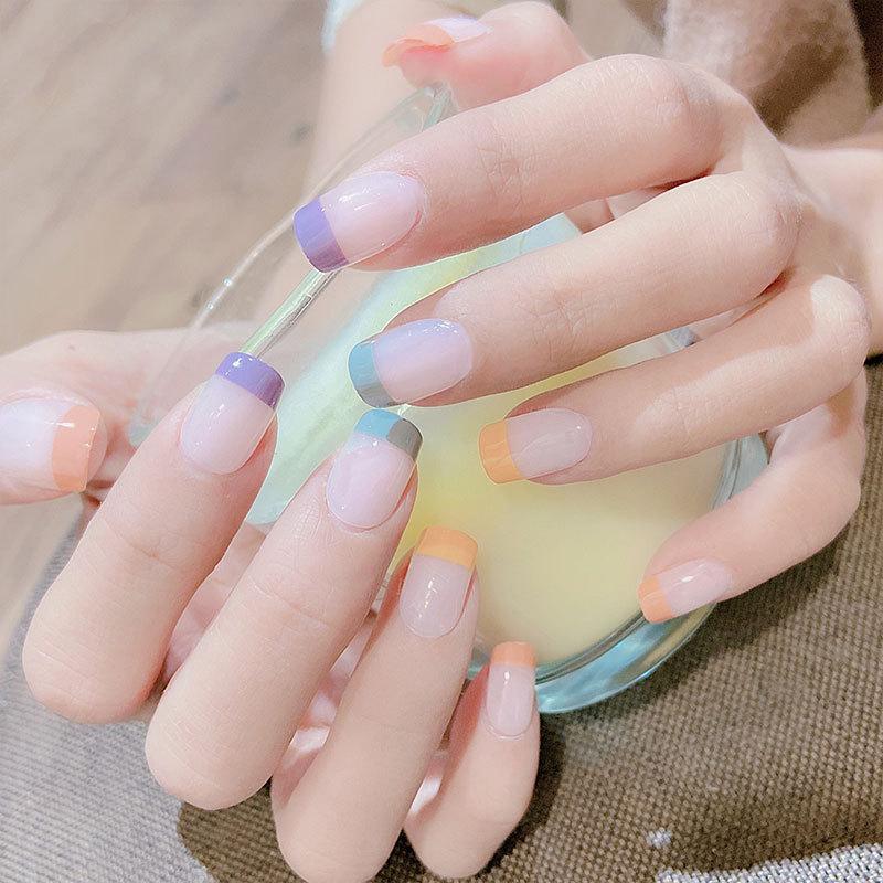 Fake Nail Patches Wearing Nails Finished Nail Patches Nail Patches Disassembly Nail Patches for Women To Take Off Nail Patches