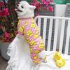 Yousheng Pet Cloth Eye-Catching Adorable Decorating Dog Pajamas Small Warm Puppy Outfit for Outdoor