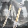 White Yellow Wooden Sword Fashion Wood Machete Decorative Cospaly Sword Halloween Mace Crutch Wand Crosier Sword 106cm