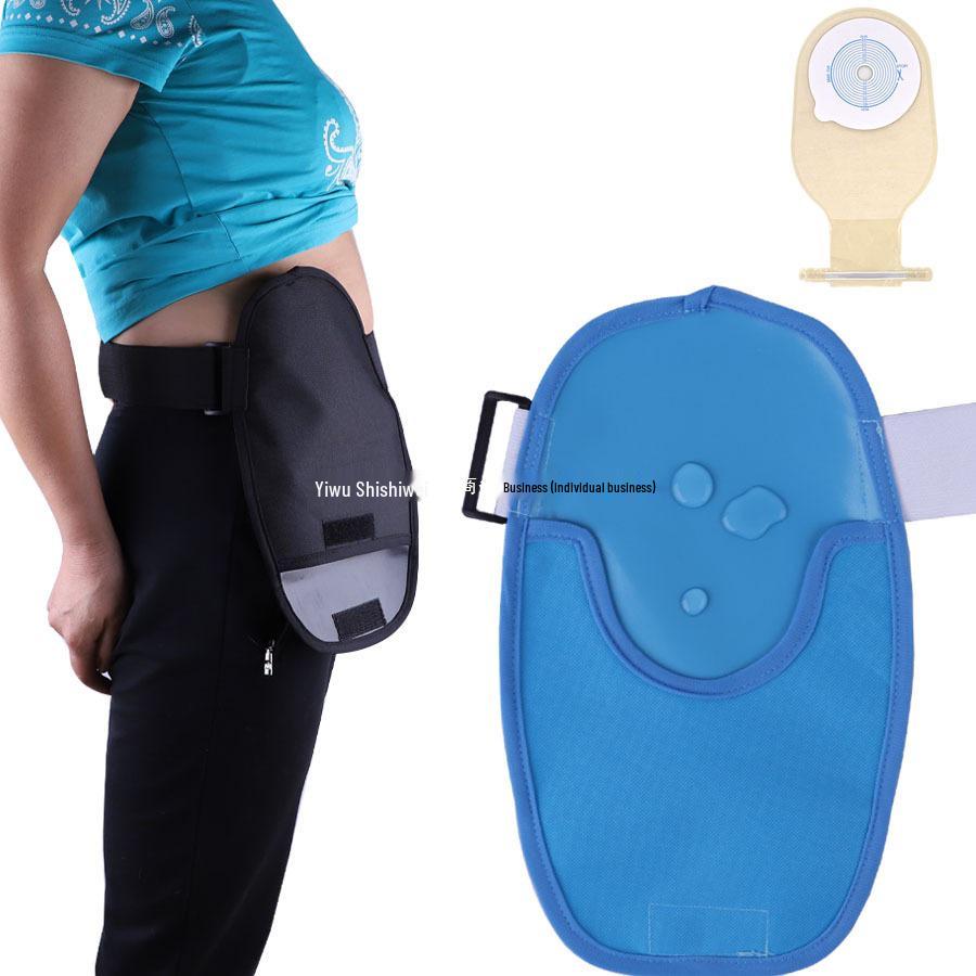 Ostomy Belt with Mesh-Style Hanging Bag: Waterproof Stoma Cover & Urine Collection