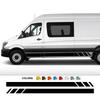 Autoaufkleber Van Camper Türseite Wohnmobil Streifen Vinyl Aufkleber Dekoration Zubehör Für Mercedes Benz Sprinter W903 W906 W907