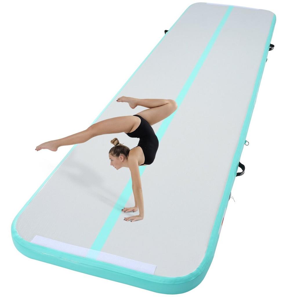 13FT Air Track Inflatable Training Tumbling Gymnastics Gym Mat with Pump