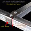 solderless Square Tube Connector 40*40mm Clip Fastener Steel Joint Connector  Storage Rack