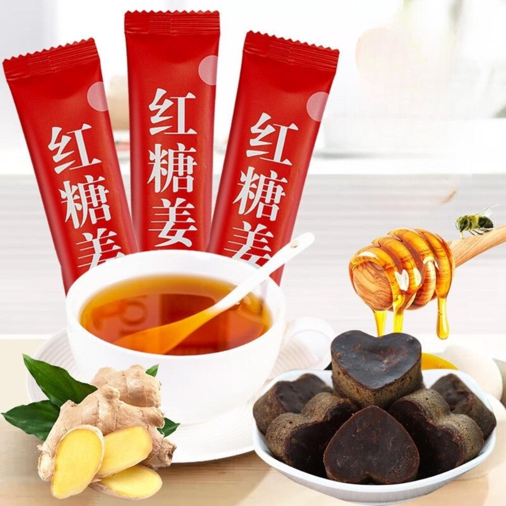 

Brown Sugar Ginger Tea 180g Instant Herbal Drink for Women Wellness
