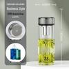 Vientiane Creative Thickened Glass Cup with Lid