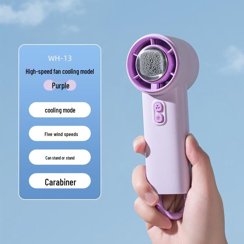ZISIZ Portable Rechargeable Handheld & Desktop Fan