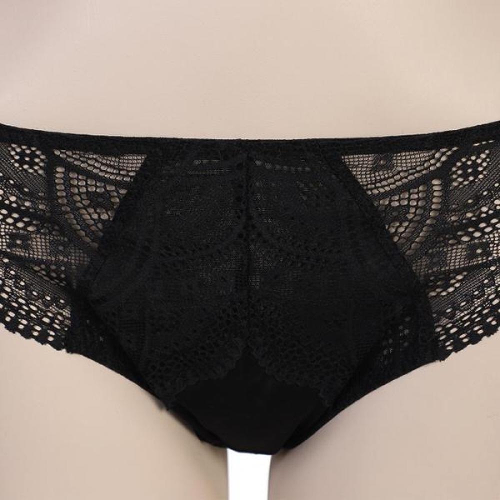 Barbara 2color Lace Triangle Panty Abp4458 