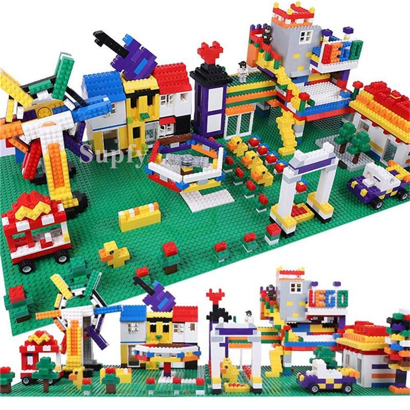 14 Farben 32*32 Noppen Doppelseitige Grundplatte Bausteine Klassische Grundplattensteine Kinderspielzeug Kompatibel mit Marken-Bausteinen