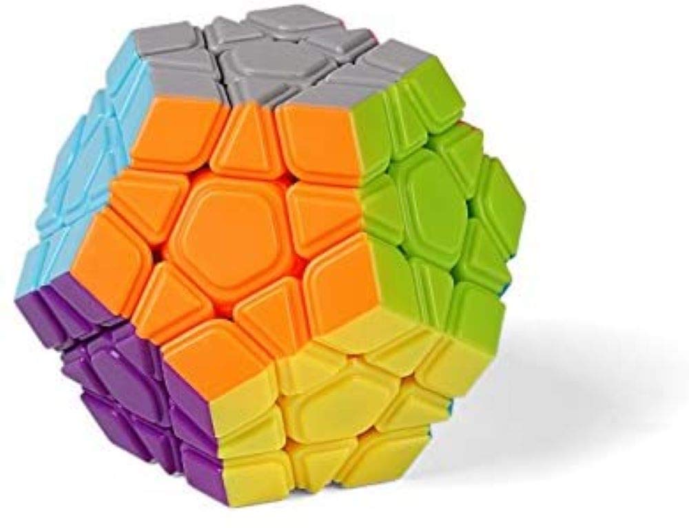 MoYu Meilong Abnormity Magic Cube, Stickerless, Brain Training, Smooth Rotation, 4-Hedron, 6-Hedron, and 12-Hedron Cubes, Set of 4 [Parallel Import]