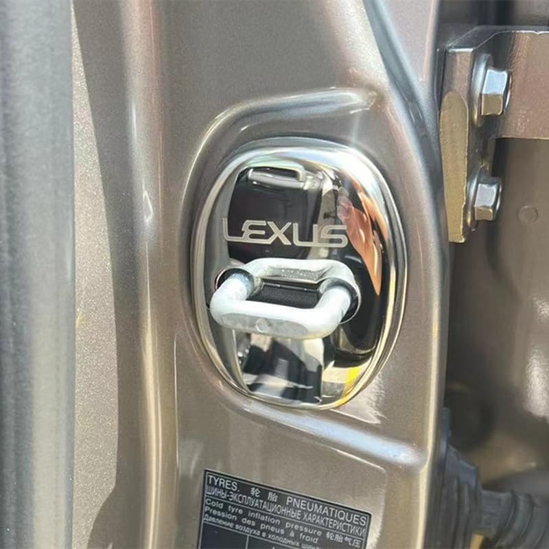 

TADOKAPATU Lexus эксклюзивная крышка фиксатора дверного замка покрытие аксессуары детали интерьера антикоррозийное металлическое покрытие характеристики зеркала нержавеющая сталь