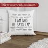 Christian Throw Pillow Covers, Christian Home Decor, Religious Bible Verse Scripture Decorative Pillowcases Cushion Cases for Home Bedroom Living