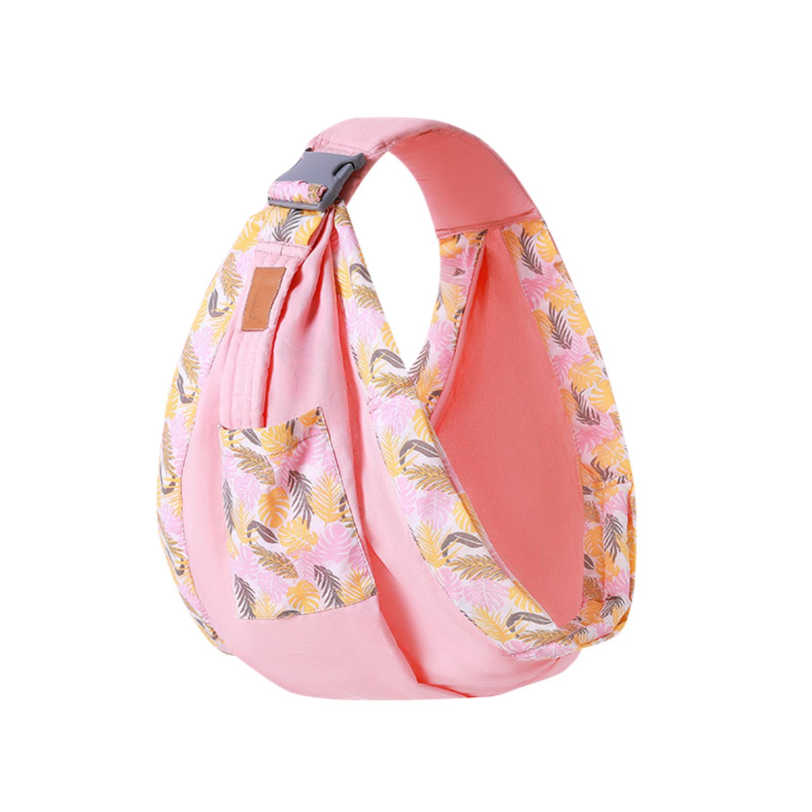 

Переноска-кенгуру «все-в-1» для новорожденных, переноска-переноска для младенцев без рук, чехол для слинга для грудного вскармливания, регулируемый с прочными кольцами для переноски новорожденных One Size