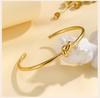 Tie The Knot Pendant Necklace for Women, Stainles Steel Forever Love Knot Infinity Jewelry Wedding Bridal Party