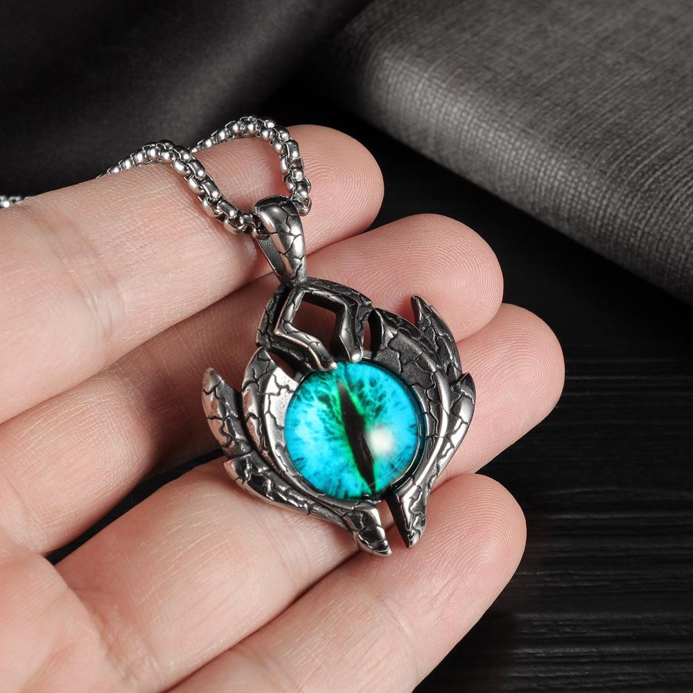Stainless Steel Necklace Accessories Exaggerated Hip Hop Men'S And Women'S Pendants