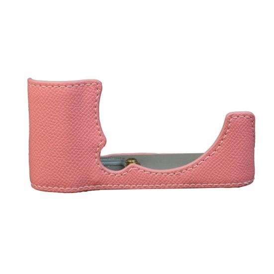 X-M5 Camera Half Case Faux Leather Half-body Protective Cover Scratch Dust Protection Camera Cover for Fujifilm X-M5