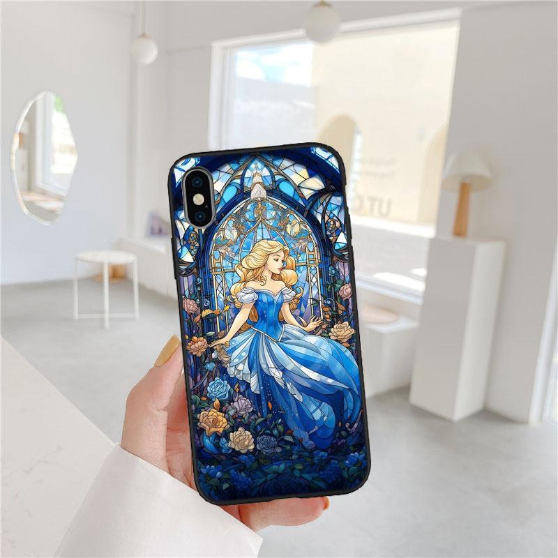 CJ36 Disney Cinderella Case for Samsung Galaxy M06 M15 M16 M35 M55 M56 A36 A42 A50 A50S A51 A52 A32 A33 A05 A05S A06 A16 A20