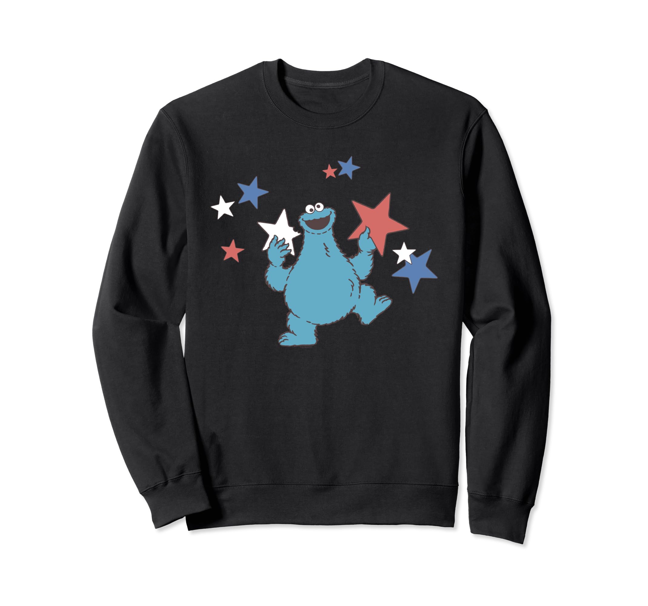 

Sesame Street Cookie Monster 4th of July Stars Sweatshirt