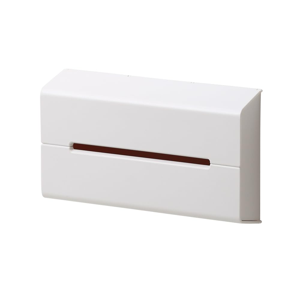 

ideaco regular size tissue holder WALL2 white Wall-mountable
