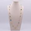 An Elegant Vintage-Style Casual Long Sweater Necklace Made of Artificial Crystal, Suitable for Women for Daily Gatherings, Shopping