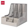 Deli 3-Tier Desktop File Organizer with Pen Holder