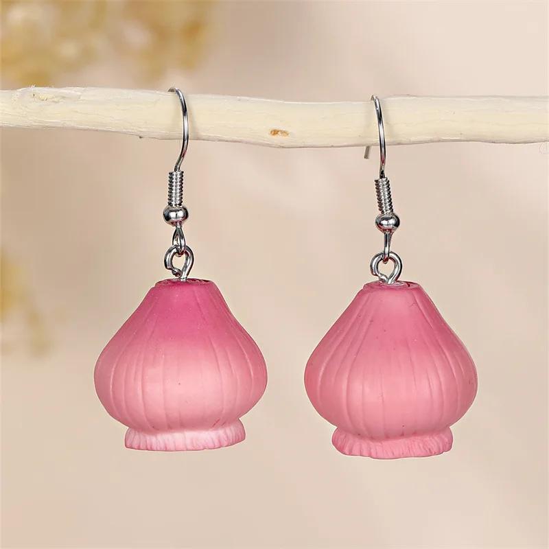 Funny Vegetables Acrylic Women's Drop Earrings Dangle Earring Party Jewelry