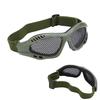 Mesh Safety Glasses Impact Resistant High Toughness Breathable Protective Goggles for Shooting Games Outdoor