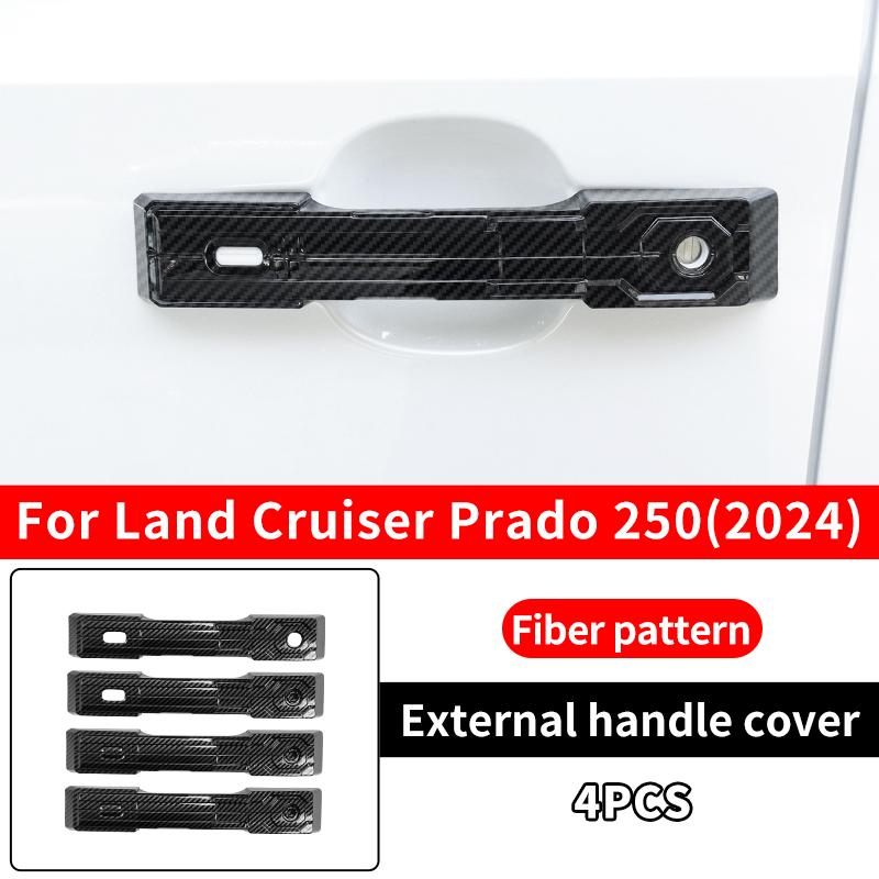 For Toyota Land Cruiser 250 2024 2025 Prado LC250 1958 First Edition FJ250 Car Door Handle Decoration Cover,Upgraded Accessories