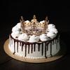 1Pc Metal Crown Cake Topper Gold Color Cake Decorative Topper Wedding Princess Birthday Baby Cake Dessert Decoration Flags