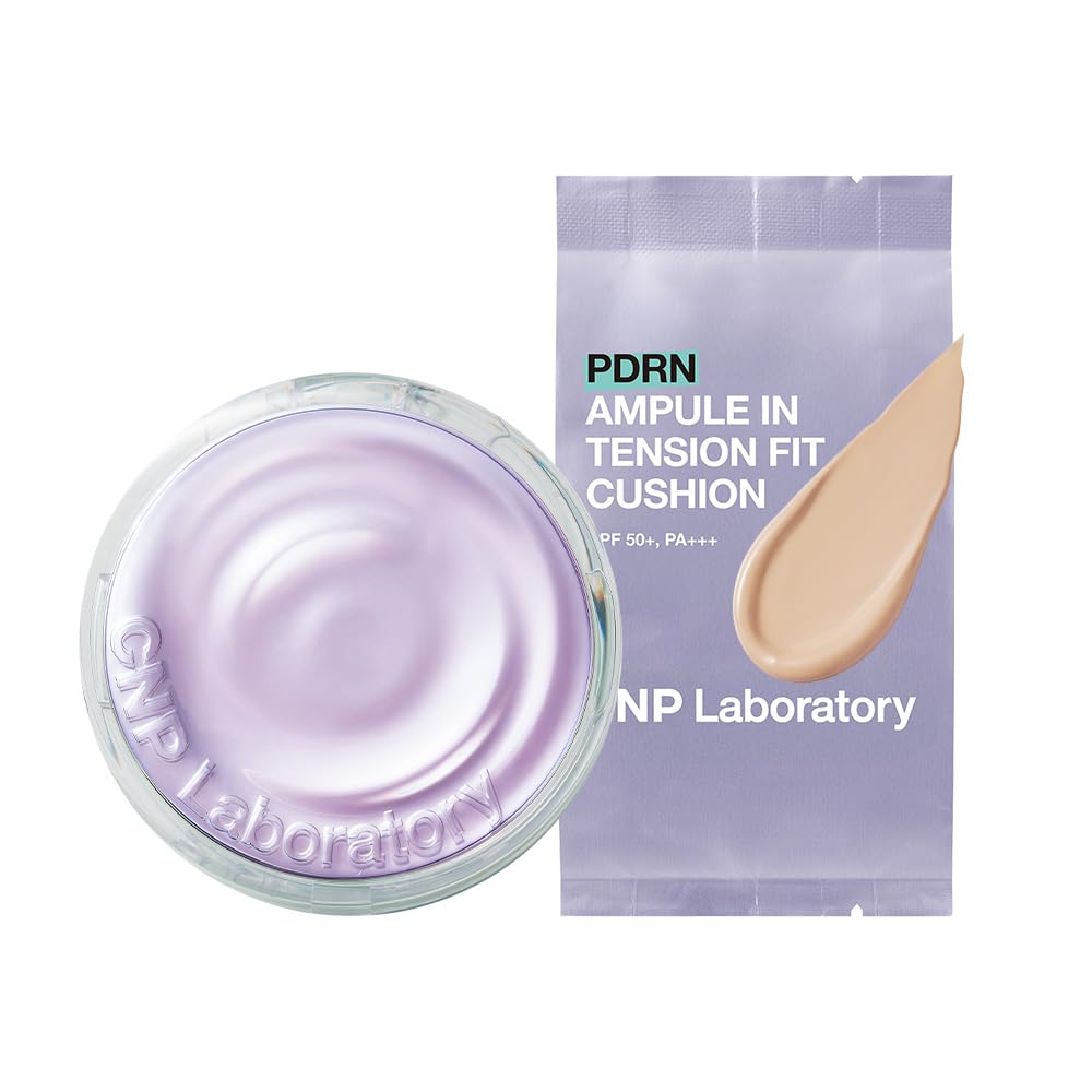 [CNP Laboratory] Ампула с PDRN в cushion-аппликаторе Tension Fit №. 23 (Основной продукт + пополнение) PDRN Эластичная кожа Защита от УФ Матовый финиш Корейская косметика
