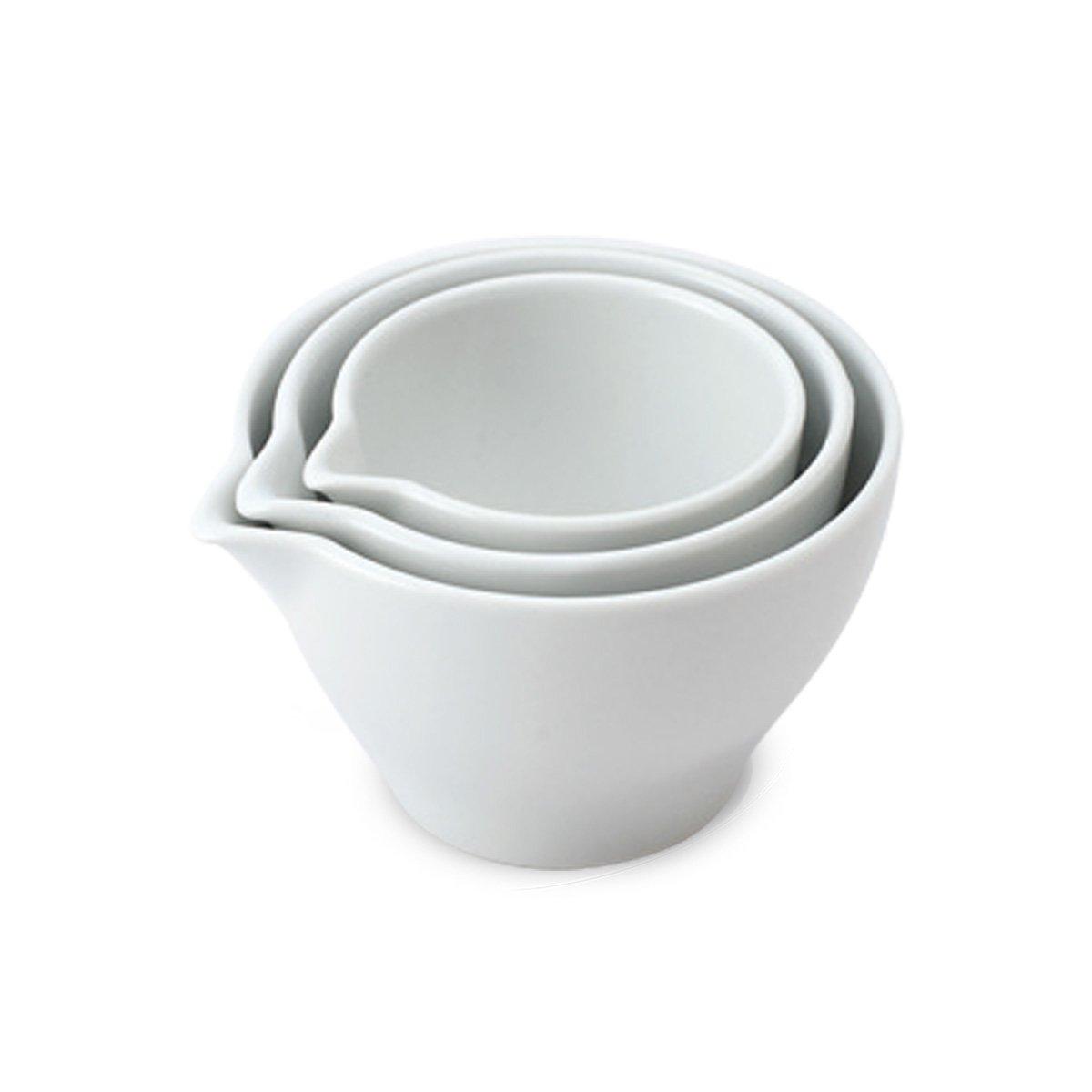 

Hasami Ware CtoC JAPAN Nesting Dressing Set of 3 Sizes Bowls, белый
