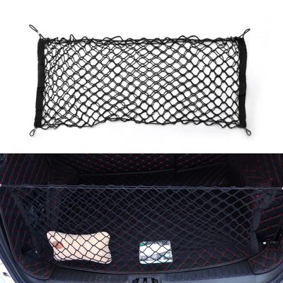 Αποσκευές φορτίου Nylon Elastic Mesh Δίχτυ αποθήκευσης πορτμπαγκάζ αυτοκινήτου Αποθήκευση Τακτοποιώντας πολλαπλά κρεμαστά δίχτυα Ατζέντα μπαγκαζιέρα αυτοκινήτου τσέπη