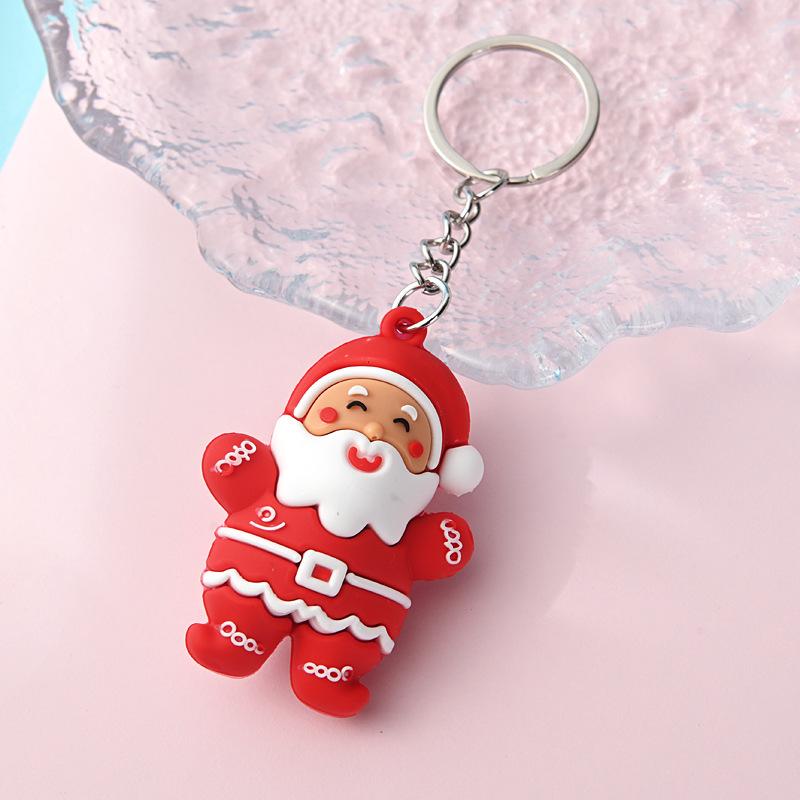 Детские подарки Рождественский брелок в виде лося со снеговиком Подвеска Счастливого — фото 7