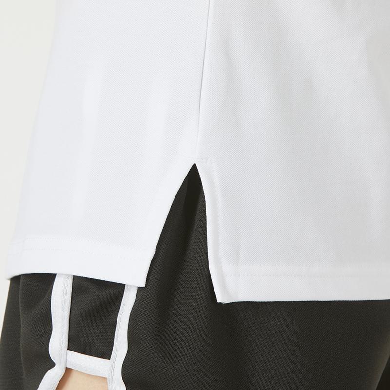 Under Armour Casual Sports Breathable Solid Short Sleeve Polo Shirt Women Tops White 21500543-100