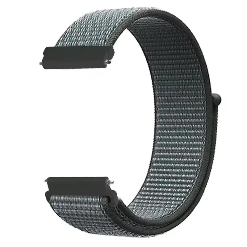 Nylon Loop Band For HUAWEU WATCH 5 4 3 Pro 46mm Strap GT 5 4 3 2 46mm/GT 3 2 42mm Replace Bracelet 22mm 20mm Watchband for HONOR